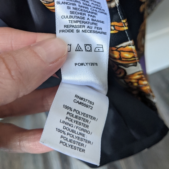 Laundry by Shelli Segal Gold Print Jacket - Picture 5 of 5